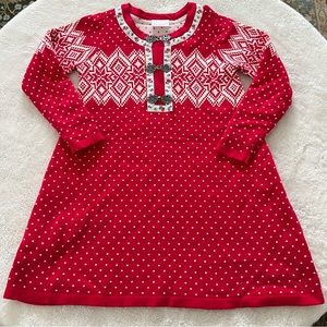 Beautiful Hanna Anderson sweater dress. New without tags. 6/7